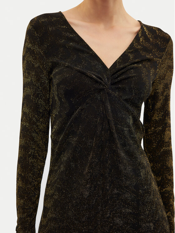Vero Moda Vero Moda Sukienka koktajlowa Lucy 10316745 Brązowy Slim Fit
