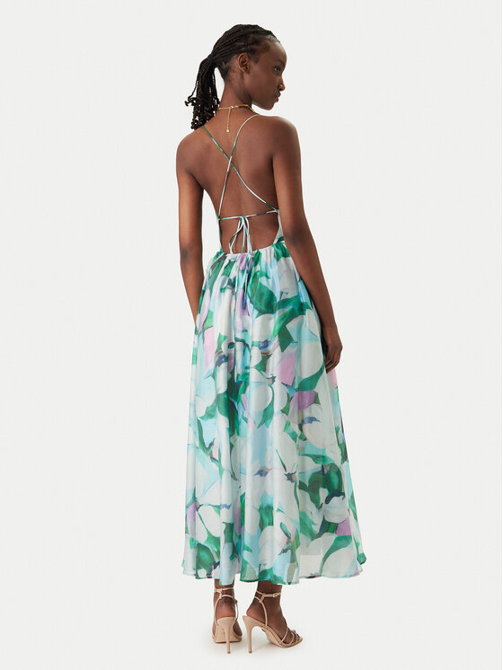 Bardot Bardot Коктейльна сукня Arletha Halter 59963DB1 Зелений Regular Fit