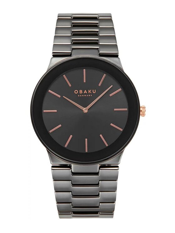 Obaku Obaku Ρολόι V281GXBBCB Μαύρο