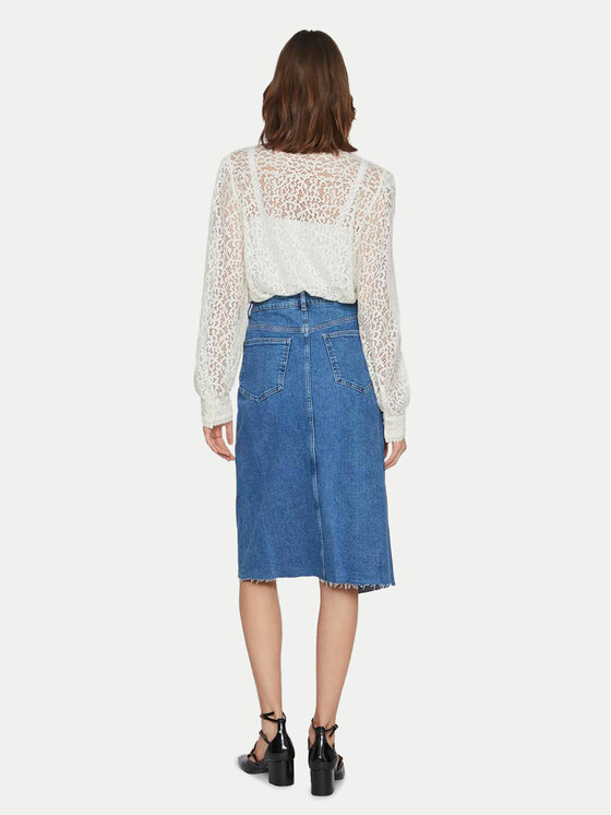 Vila Vila Gonna di jeans 14092091 Blu Regular Fit