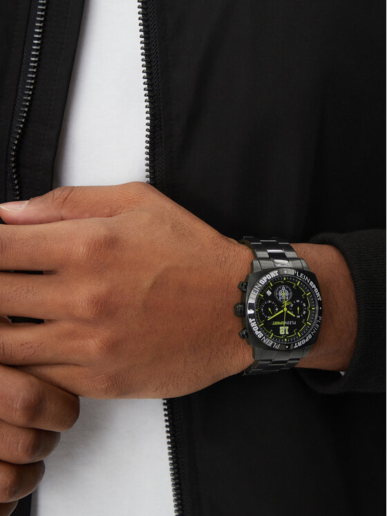 Plein Sport Plein Sport Käekell Wildcat PSGBA1523 Must