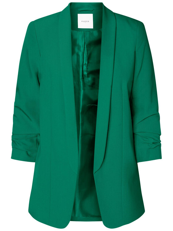Pieces Pieces Marynarka 17090996 Zielony Regular Fit