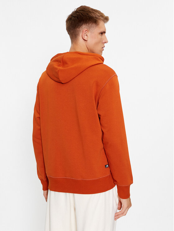 New Balance New Balance Μπλούζα NB Essentials Hoodie MT33508 Πορτοκαλί Regular Fit