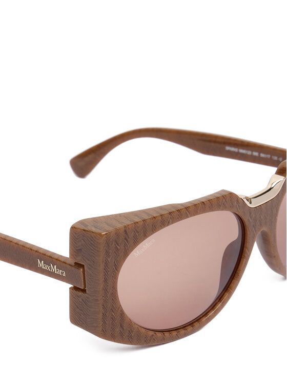 Max Mara Max Mara Okulary przeciwsłoneczne MM0123 56E Brązowy