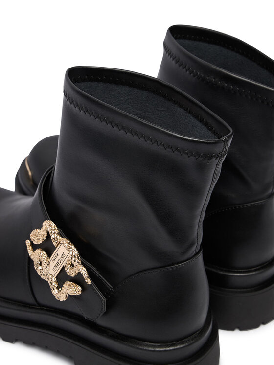 Just Cavalli Just Cavalli Īsie zābaki 79RA3S95 ZSS76 Melns