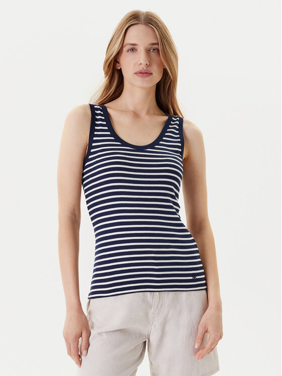 United Colors Of Benetton United Colors Of Benetton Τοπ 30YSDH010 Μαύρο Regular Fit