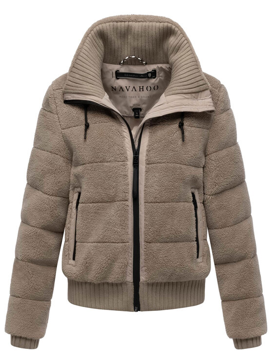 Navahoo Navahoo Kurtka zimowa Schneepuder Szary Regular Fit