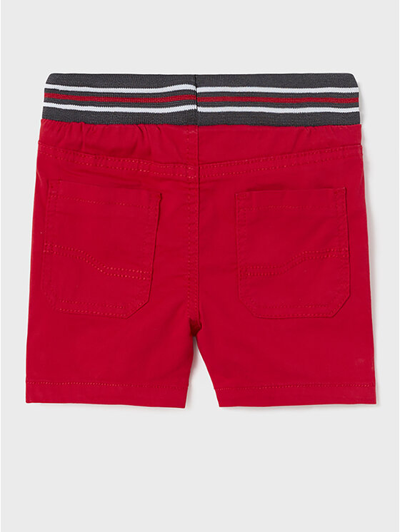 Mayoral Mayoral Stoffshorts 1291 Rot Regular Fit