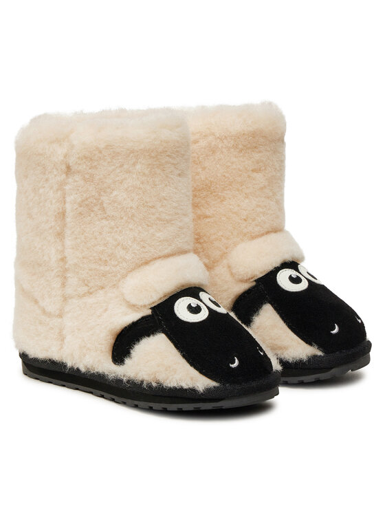 EMU Australia EMU Australia Schneeschuhe Shaun The Sheep K13111 Écru