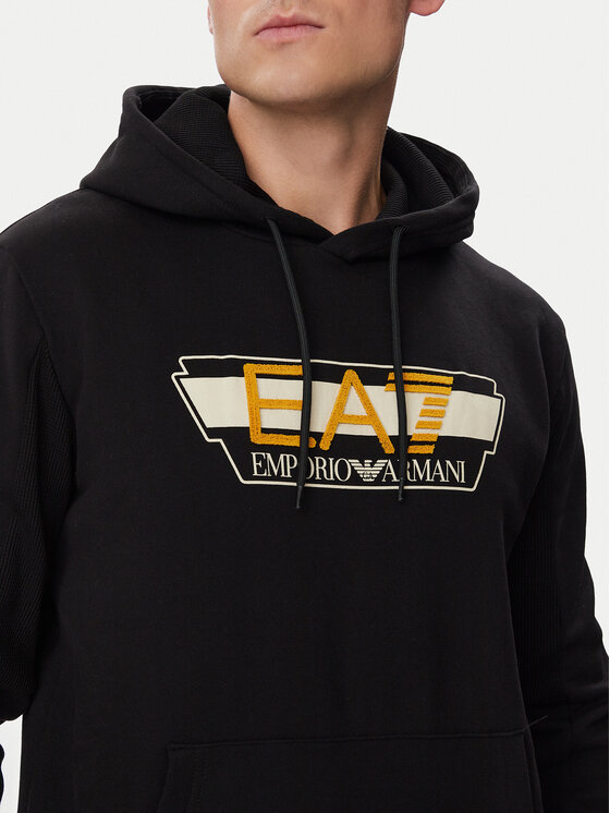EA7 Emporio Armani EA7 Emporio Armani Bluza 7M002434 AF10377 UC001 Czarny Regular Fit