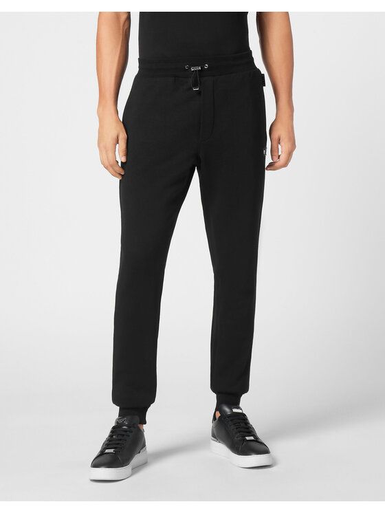 PHILIPP PLEIN PHILIPP PLEIN Joggers kalhoty 9575 Černá Jogger Fit