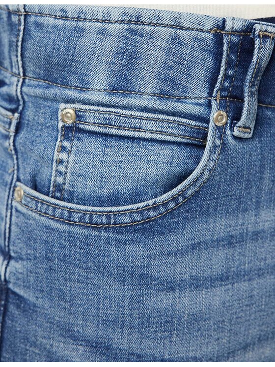 Lee Lee Jeansy Straight Fit MVP Extereme Motion Niebieski Tapered Fit