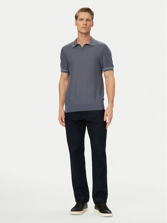 BOSS BOSS Tricou polo H-Narciso 50560483 Albastru Regular Fit