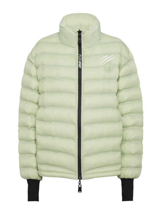 Plein Sport Plein Sport Kurtka puchowa 23975 Zielony Regular Fit