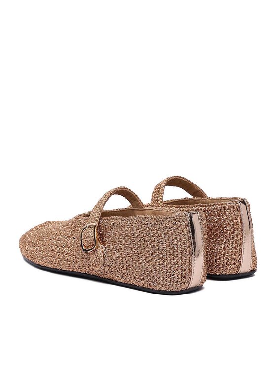 Badura Badura Ballerinas EO-ALENA-01 Goldfarben