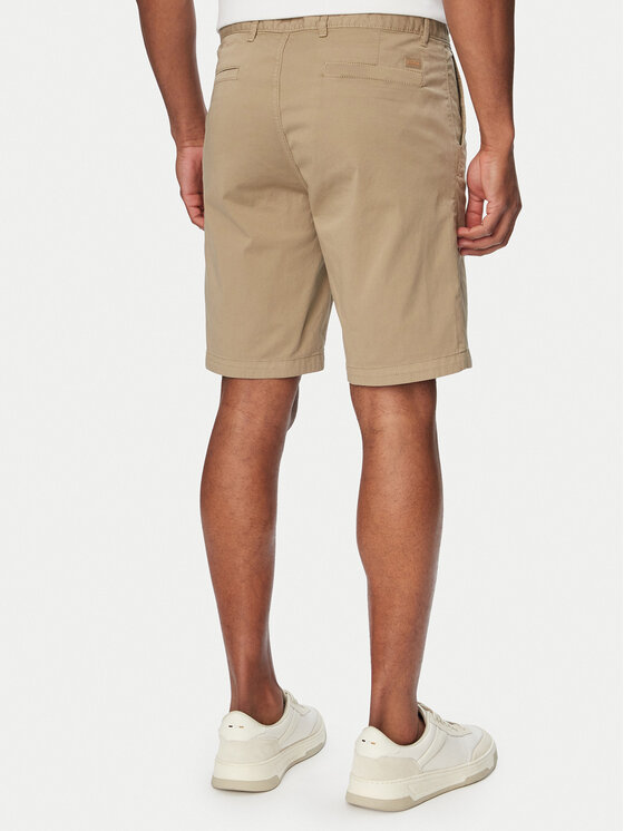 BOSS BOSS Szövet rövidnadrág Chino 50536723 Barna Slim Fit