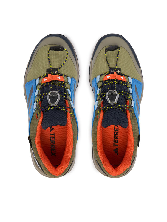 adidas adidas Παπούτσια πεζοπορίας Terrex Gore-Tex JR9073 Χακί