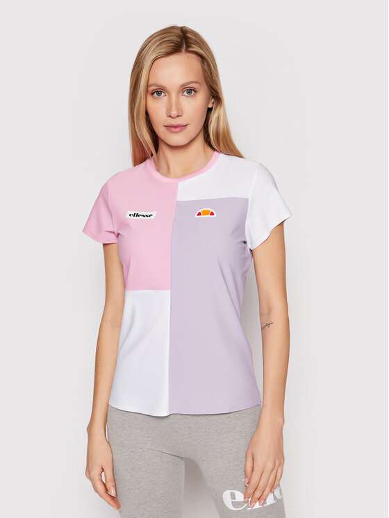 Ellesse Športna majica Brida SCM14342 Pisana Slim Fit
