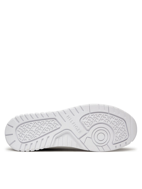 Tommy Hilfiger Tommy Hilfiger Snīkeri Basket Core Lite Lth Mix FM0FM05518 Tumši zils