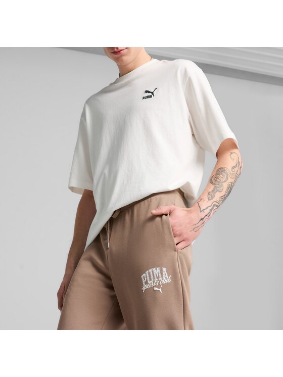 Puma Puma Spodnie dresowe 684652 Brązowy Regular Fit