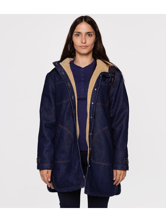 Lee Cooper Lee Cooper Kurtka zimowa DAGMA Granatowy Regular Fit