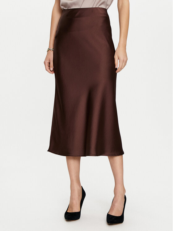 Imperial Imperial Midi szoknya GHI5IBA Barna Regular Fit