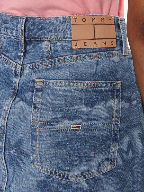 Tommy Jeans Tommy Jeans Farmer szoknya DW0DW17671 Kék Regular Fit