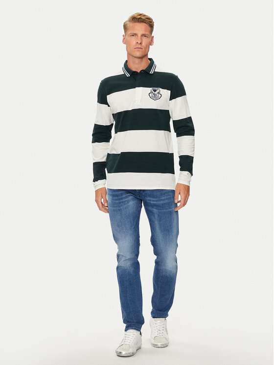 Brave Soul Brave Soul Polo MLT-36LICINIUS Kolorowy Regular Fit