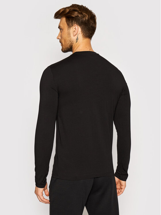 Longsleeve 6KPT64 PJ03Z 1200 Nero Regular Fit