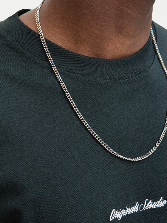 Jack & Jones Jack & Jones Marškinėliai Norrebro 12282892 Pilka Relaxed Fit
