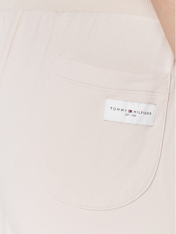 Tommy Hilfiger Tommy Hilfiger Jogginghose UW0UW04771 Beige Relaxed Fit