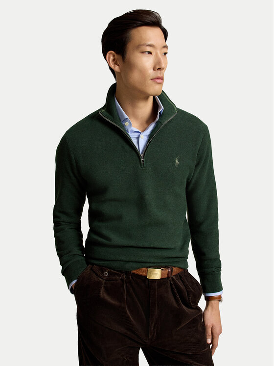 Polo Ralph Lauren Polo Ralph Lauren Светр 710B18060016 Темно-зелений Regular Fit