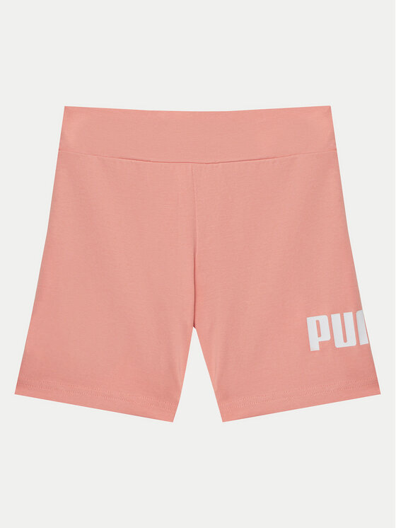 Puma Cyklistické šortky Ess No. 1 Logo 684902 Ružová Slim Fit