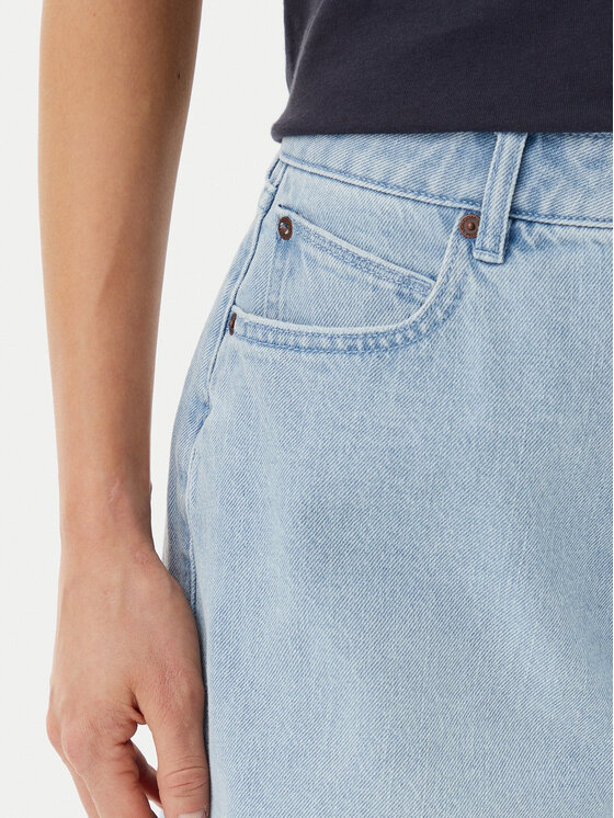 Volcom Volcom Pantaloni scurți de blugi Stoned B2012500 Albastru Boyfriend Fit