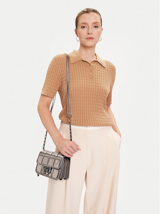 Monnari Monnari Handtasche TORIMP0-24Z-PHO0080-KM22D000 Silberfarben