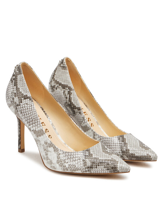 Guess Guess Pantofi cu toc subțire FLPDB4 ELE08 Gri