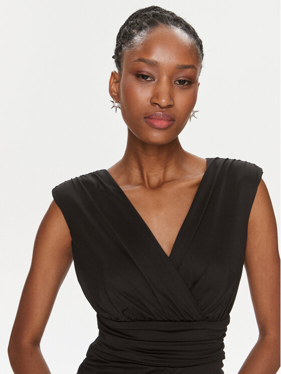 Rinascimento Rinascimento Kokteilikleit CFC0116163003 Must Slim Fit