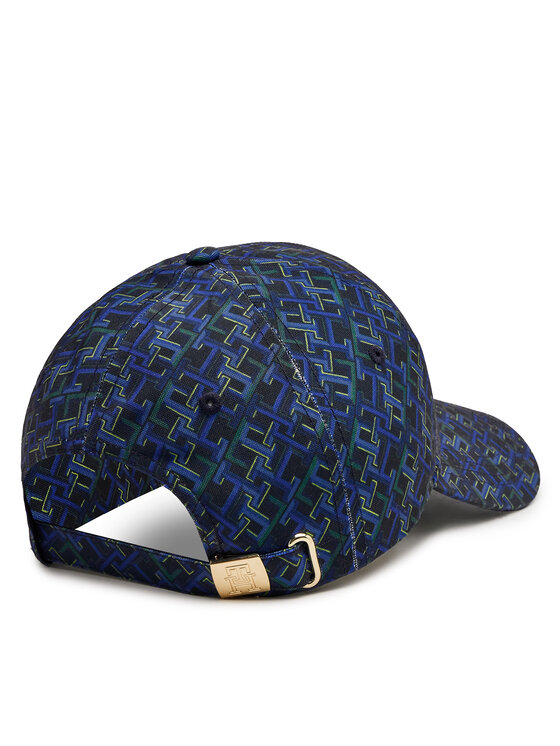 Tommy Hilfiger Tommy Hilfiger Kšiltovka Pop Monogram Cap AW0AW16047 Tmavomodrá