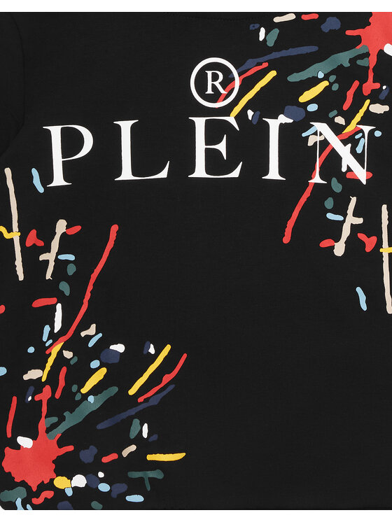 PHILIPP PLEIN PHILIPP PLEIN Bluza 19833 Czarny Regular Fit