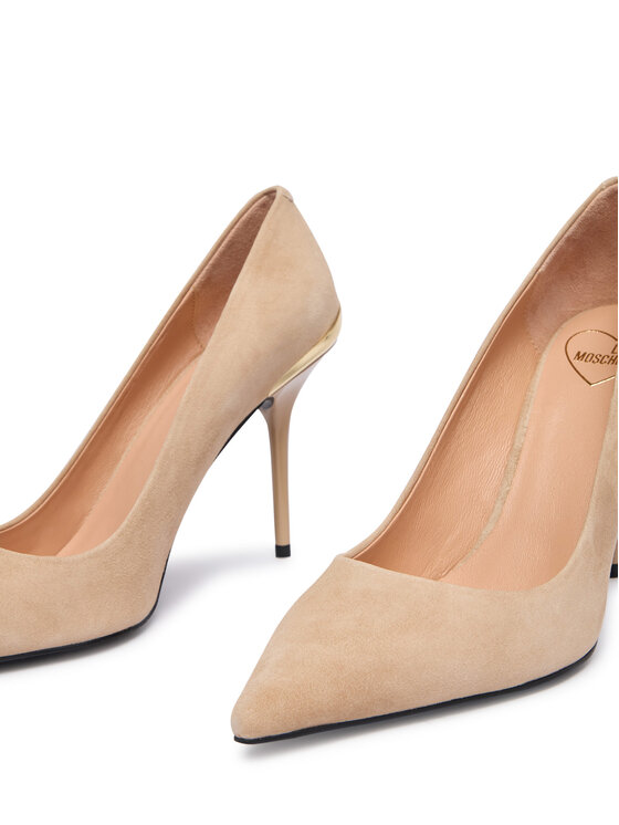 LOVE MOSCHINO LOVE MOSCHINO Szpilki JA10459G0NJA0104 Beżowy