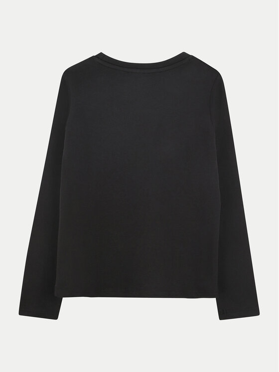 MICHAEL KORS KIDS MICHAEL KORS KIDS Bluse R30142 M Schwarz Regular Fit