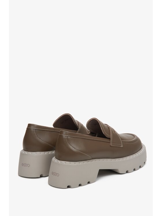 Estro Estro Loafers ER00113302 Hnedá