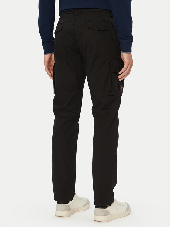 Aeronautica Militare Aeronautica Militare Pantaloni cargo 262PA1329UCT02443 Nero Regular Fit