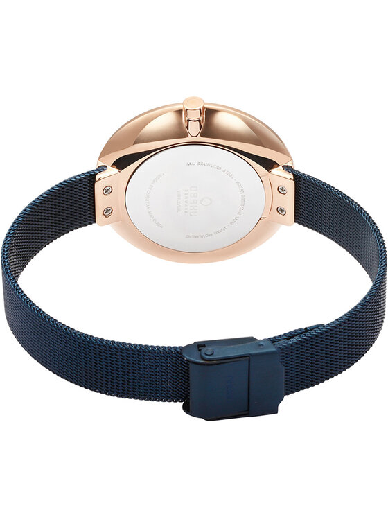 Obaku Obaku Zegarek V185LXVLML Niebieski