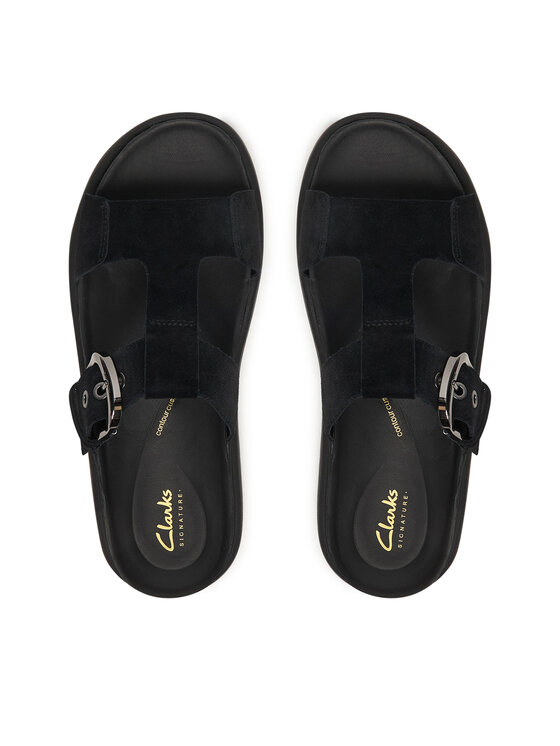 Clarks Clarks Papucs Aristella West 26185813 Fekete