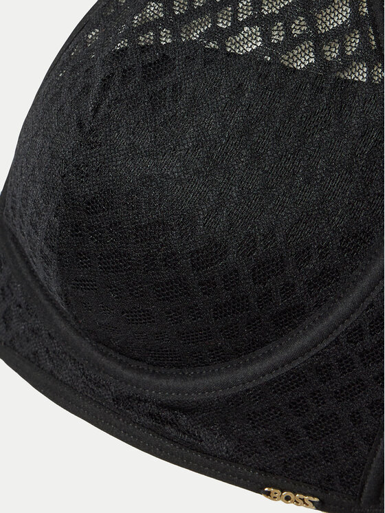 BOSS Boss Bralette krūšturis 50520390 Melns