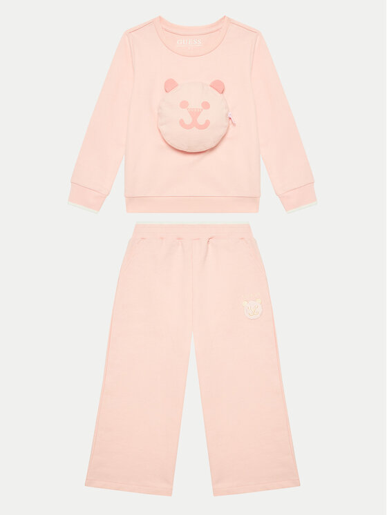 Guess Tepláková súprava K4YG03 KA6R4 Ružová Regular Fit