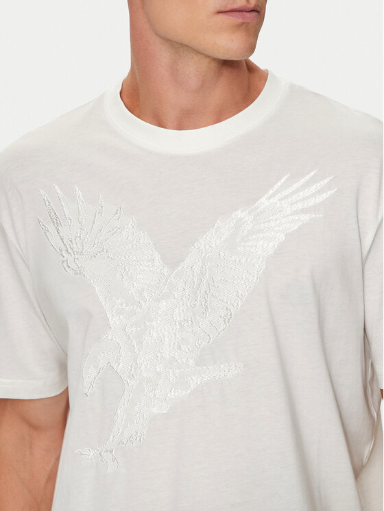 Armani Exchange Armani Exchange T-shirt 6DZTAD ZJ9TZ 1116 Bijela Regular Fit