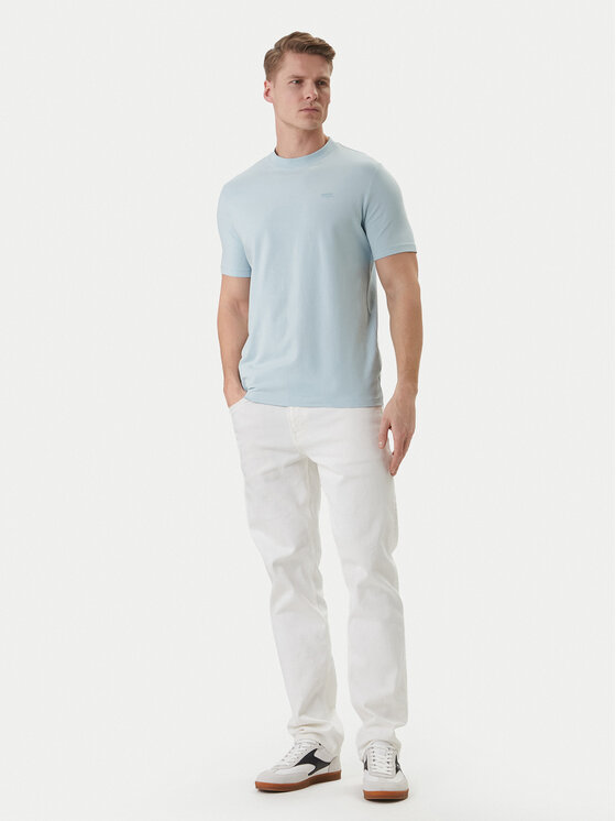 KARL LAGERFELD KARL LAGERFELD Tričko 755034 562235 Modrá Regular Fit