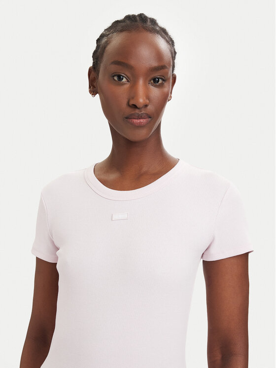 HUGO HUGO T-shirt Easy 50523924 Svijetlo roza Slim Fit
